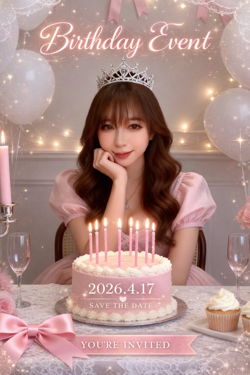bibi___nemuuu's tweet photo. ·̩͙꒰ঌ  ┈┈┈┈┈┈┈┈  ໒꒱·̩͙
           ❤︎お知らせ❤︎
·̩͙꒰ঌ ┈┈┈┈┈┈┈┈  ໒꒱·̩͙

誠に僭越ながら、4/17 (金) にBirthday Eventをモグゴリ池袋店で開いていただくこととなりました🙂‍↕️🌼

後ほど特典等、改めてきちんとご報告させていただきます₍ᐢᴗ ˔ ᴗᐢ₎🩷 https://t.co/G1qXKJXz74