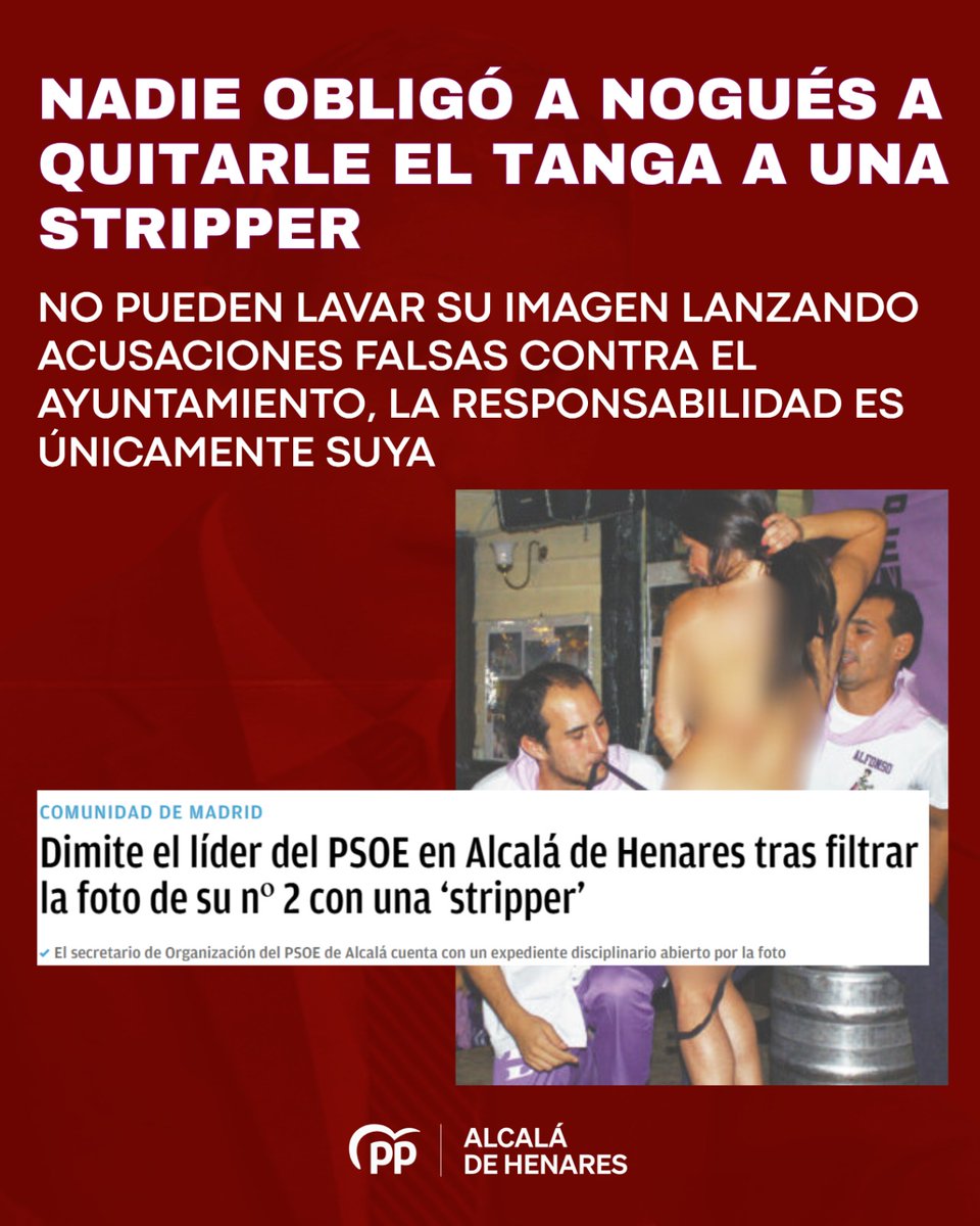 🚨 ¡EL <a href="/PSOEAlcaladeH/">PSOE de Alcalá de Henares /❤️</a> MIENTE OTRA VEZ!

El PSOE de Alcalá intenta desviar la atención para no hacerse responsable de la foto que ha desatado su crisis interna, con expedientes y dimisiones incluidos.

1️⃣ El evento NO formaba parte del programa oficial de Ferias de 2014. 

2️⃣ No