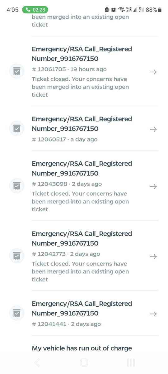 tweetpriyaa's tweet photo. @OlaElectric I have been waiting for support on my scooter, as one of the ola exec informed technician will come to unlock the vehicle so I can take it for charging. But later I realized it was just bluffing and so I have booked ola RSA assistance by paying 2999. @ola_supports https://t.co/wO9vbp7UC4