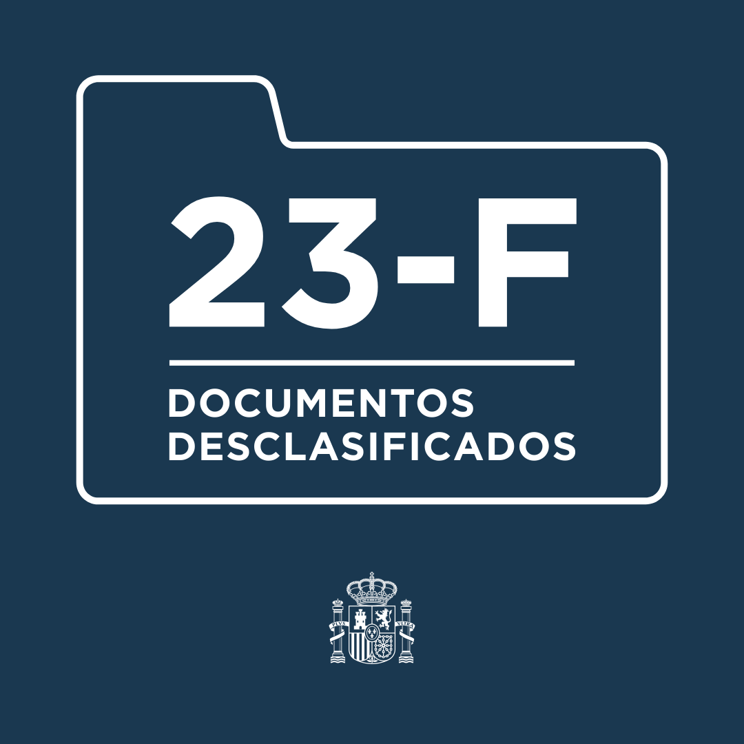 Desde hoy, los documentos desclasificados sobre el intento de golpe de Estado del 23-F de 1981 pueden consultarse.

Un paso más en el compromiso por la transparencia sobre nuestra historia democrática.

Documentos accesibles, aquí 👇🏼
lamoncloa.gob.es/consejodeminis…