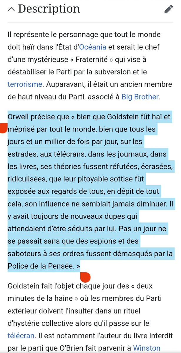 CalebIrri's tweet photo. @edwyplenel @Mediapart Parler de Orwell en faisant tout pour faire de Melenchon le nouveau Goldstein, est-ce de la #DoublePensee ? https://t.co/YO34WwlPPR