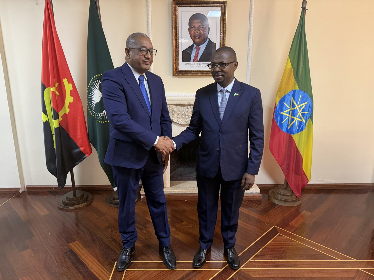 EMBASSY OF THE REPUBLIC OF ANGOLA IN ETHIOPIA tweet media