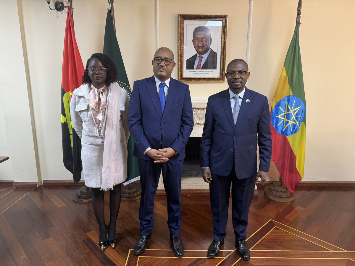EMBASSY OF THE REPUBLIC OF ANGOLA IN ETHIOPIA tweet media