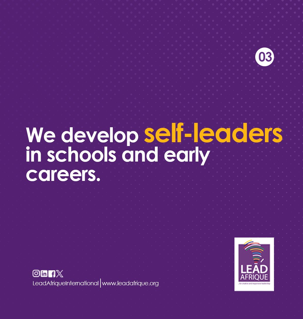 LeadAfrique's tweet photo. Who we are. Why we exist. Why leadership matters for Africa.
A quick look into LeadAfrique International. 👇
#LeadAfrique #AfricanLeadership https://t.co/B0UEPXyhm9