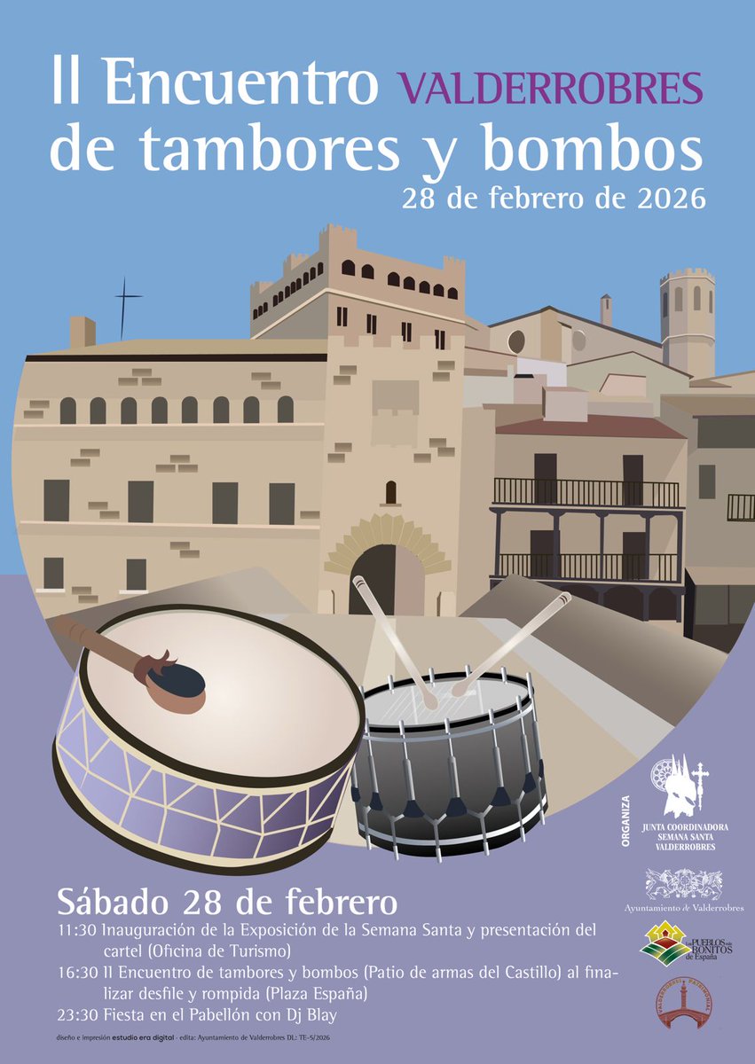 Valderrobres Pueblo con LUZ tweet media