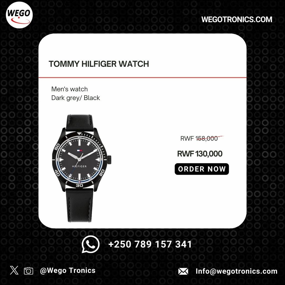 Wego_Tronics's tweet photo. Get Yours @wego_tronics 💫

Tommy Hilfiger MACY'S ESSENTIALS Men Watch, Analog
#Better #Faster #Affordable https://t.co/h0RjochMWY