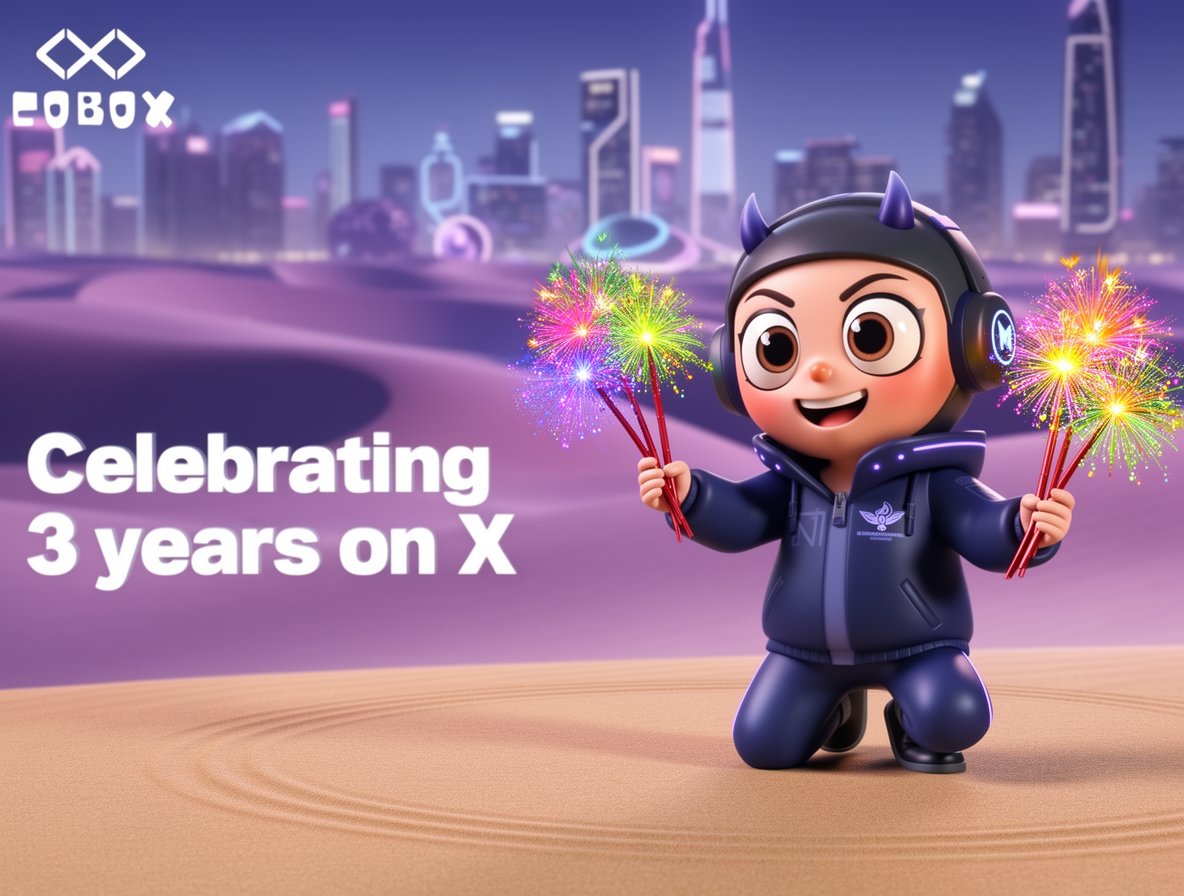 COBOXmetaverse's tweet photo. Celebrating 3 years of grinding. 🥳

Over the years: we leveled up!!

Still here.
Still shipping.
Still building for creators.

Who's raiding with us into year 4? https://t.co/dx9OJ8P0oP