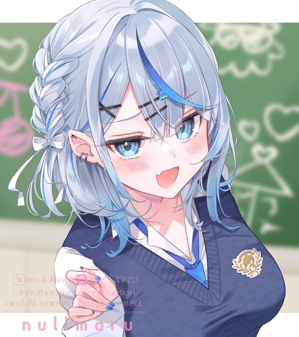 ざぁこ💙 #描いていルカ