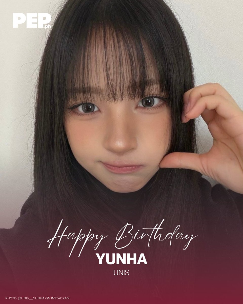 Wishing you a wonderful birthday, Yunha! 🥳 May this year bring you endless happiness! ✨ 

#PEPBirthdays