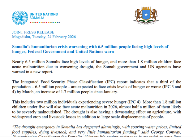 OCHA Somalia tweet media