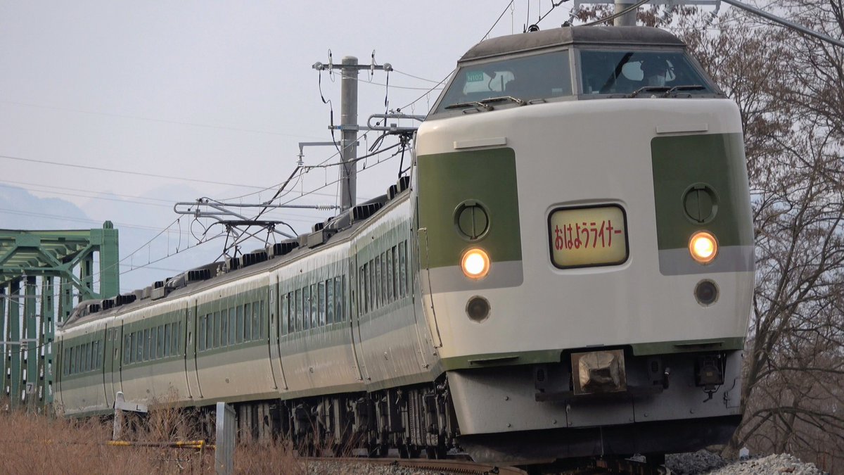 189系あさま色、ラストランから約7年間保管されてきましたが、残念