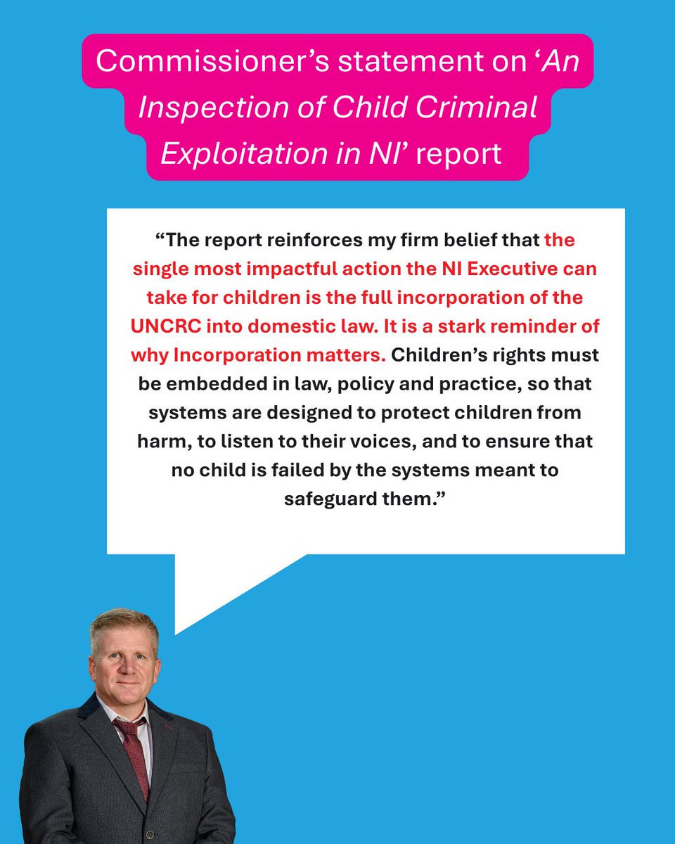 NI Commissioner for Children and Young People tweet media