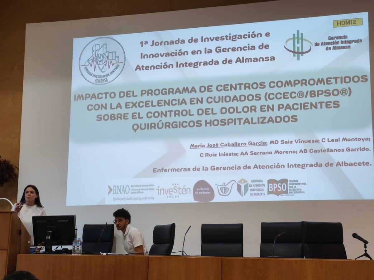EnfermrasBPSOab's tweet photo. Hoy hemos tenido la oportunidad de mostrar nuestra experiencia con el programa BPSO en el manejo del dolor post quirúrgico. Dar visibilidad al trabajo de enfermería y mejor el dolor de nuestros pacientes. #bpso #gbp #stopdolor https://t.co/fiiaMhdmSI