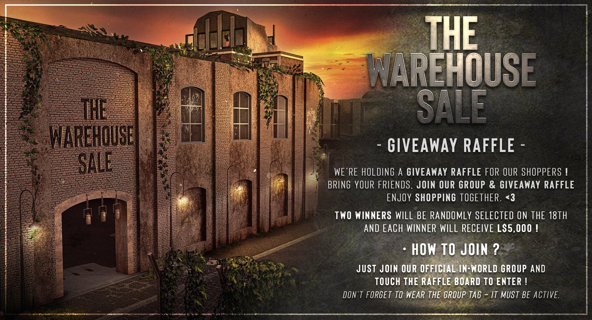 The Warehouse Sale Event tweet media