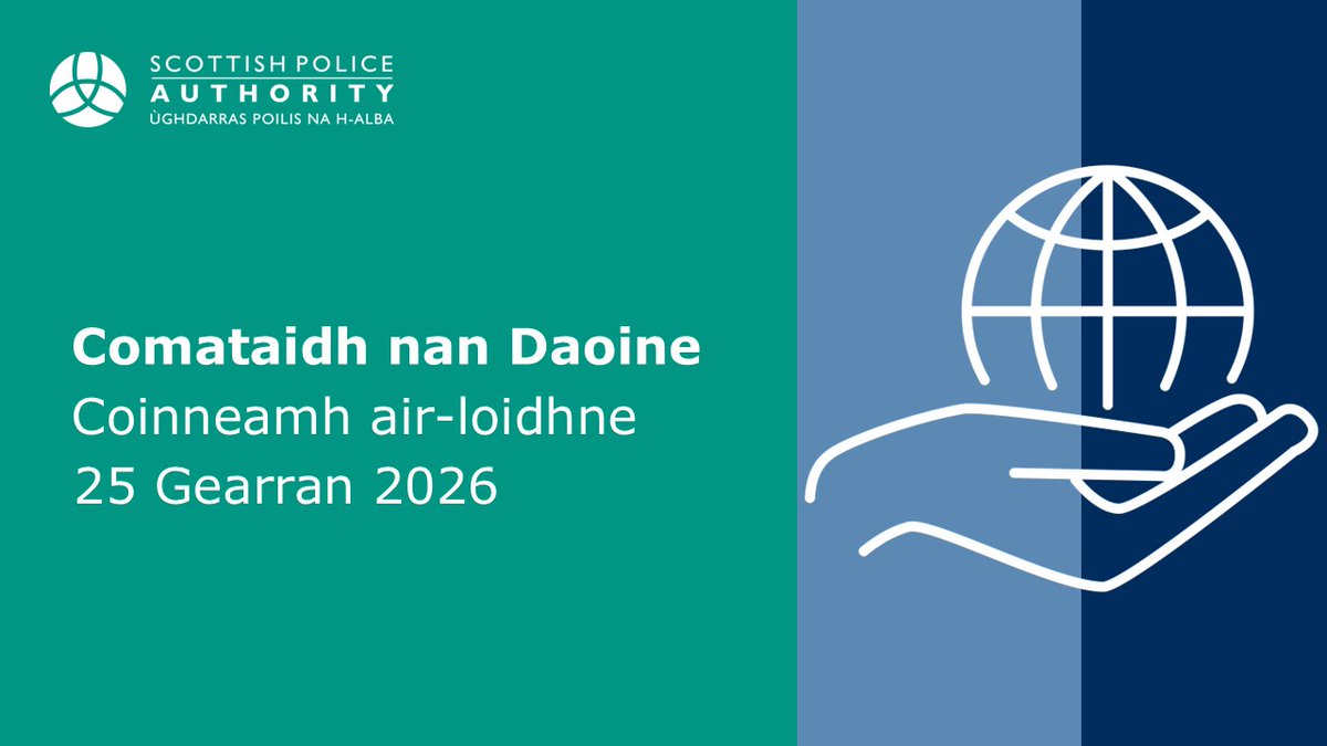 Scottish Police Authority tweet media