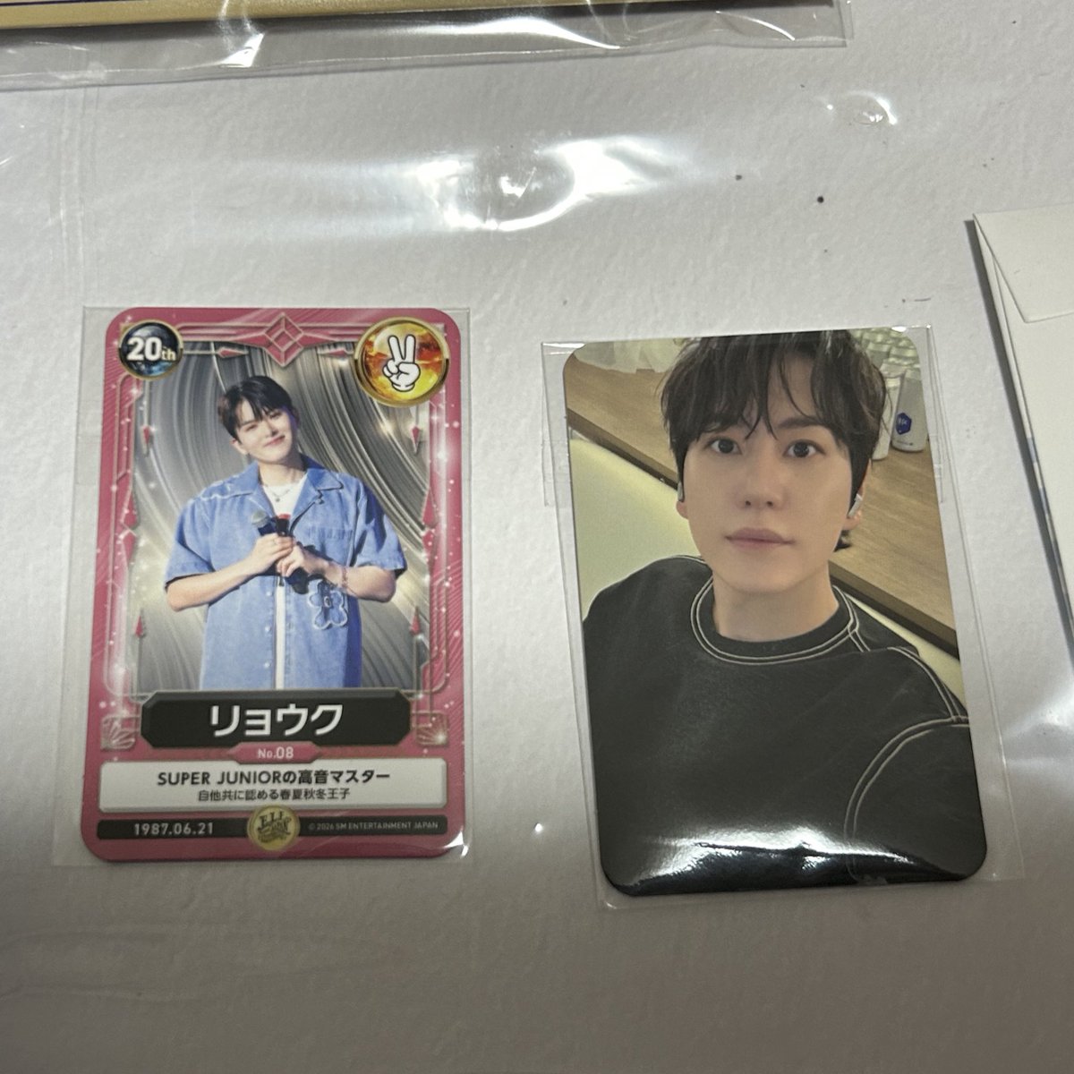 SUPER JUNIOR スジュ E.L.F JAPAN スペシャルキット 特典 トレカ 交換