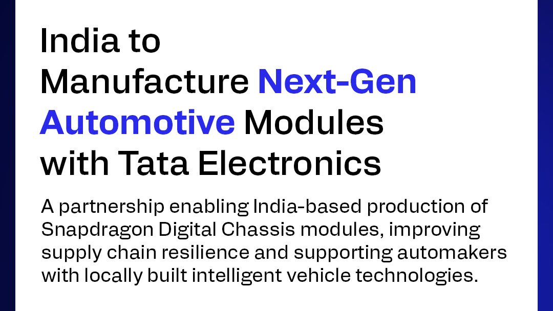 Qualcomm India tweet media