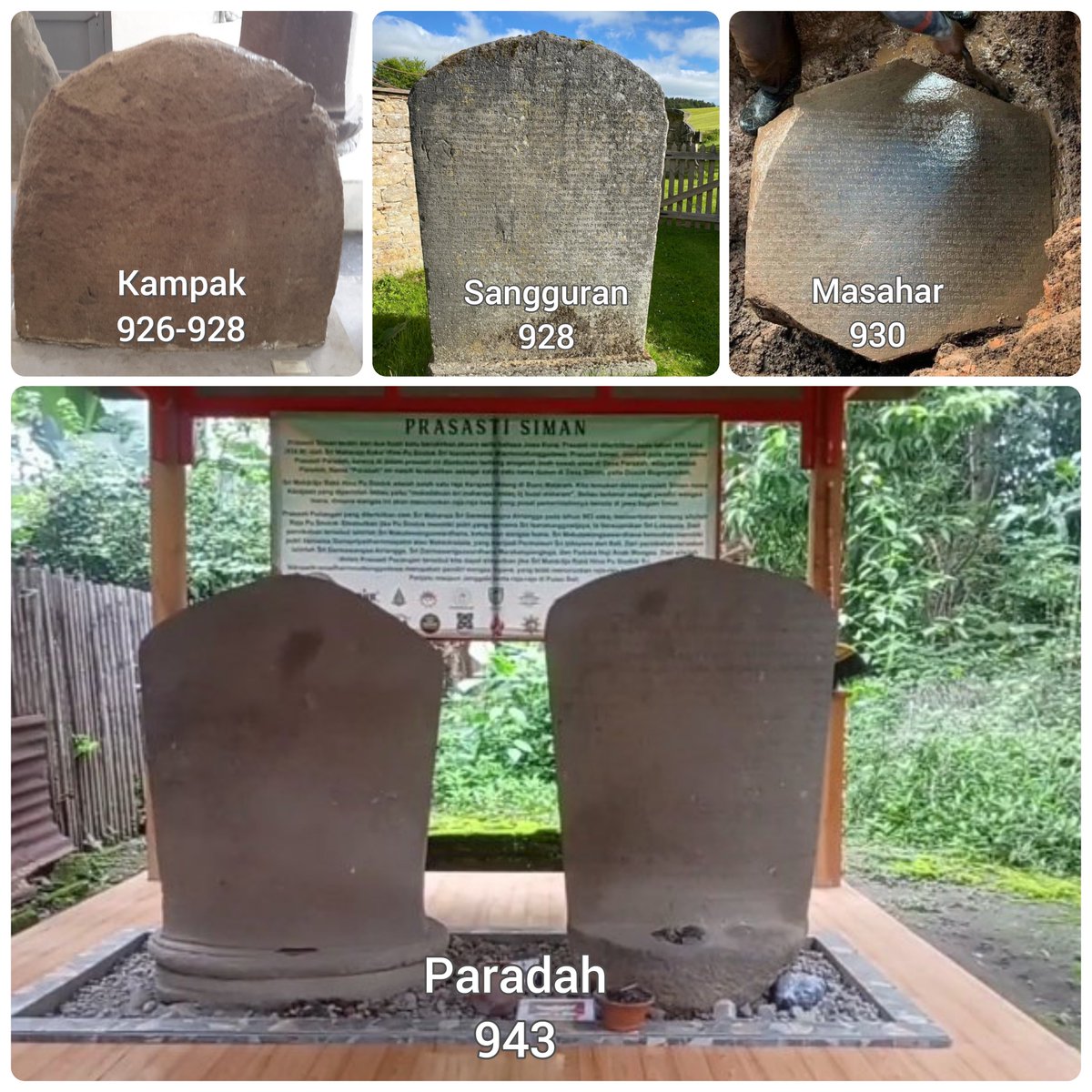 Masyarakat Jawa Kuno mengenal kurma sekitar awal abad ke-10 dari para pedagang Persia. Beberapa prasasti berikut ini mencatat kurima (menurut para epigraf kurima diserap dari bahasa Persia ḵẖurmā) sebagai salah satu hidangan penutup pesta makan-minum di acara manusuk sīma.