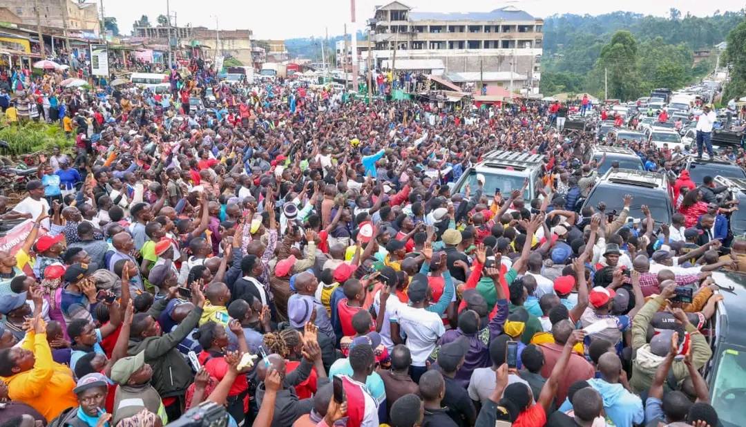 upa_kenya's tweet photo. Day 3: Dr. Fred Matiangi rallies with opposition leaders in Ogembo town.

#UPA #SafishaKenya #MatiangiThe6th https://t.co/m2Y3Qm9hYZ