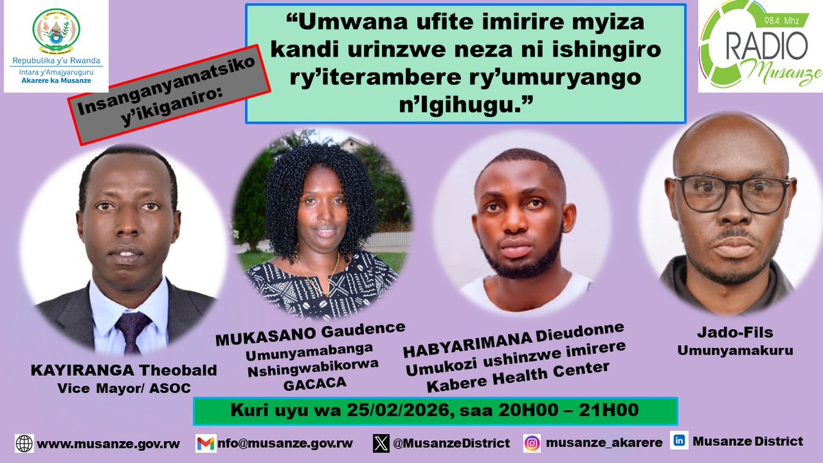 Musanze District tweet media