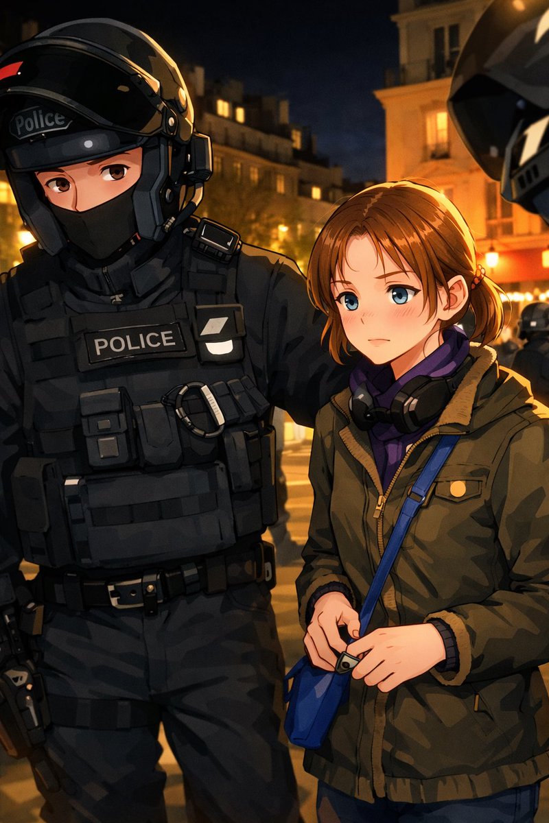 #ChristineKellyEtVous #JusticePourQuentin 

Elle ne lançait pas de pavés sur la police, ne criait pas de haine, n’insultait personne et ne menaçait quiconque.
Sur les 57 personnes présentes, 37 ont été placées en garde à vue simplement pour avoir chanté des chants pacifiques en