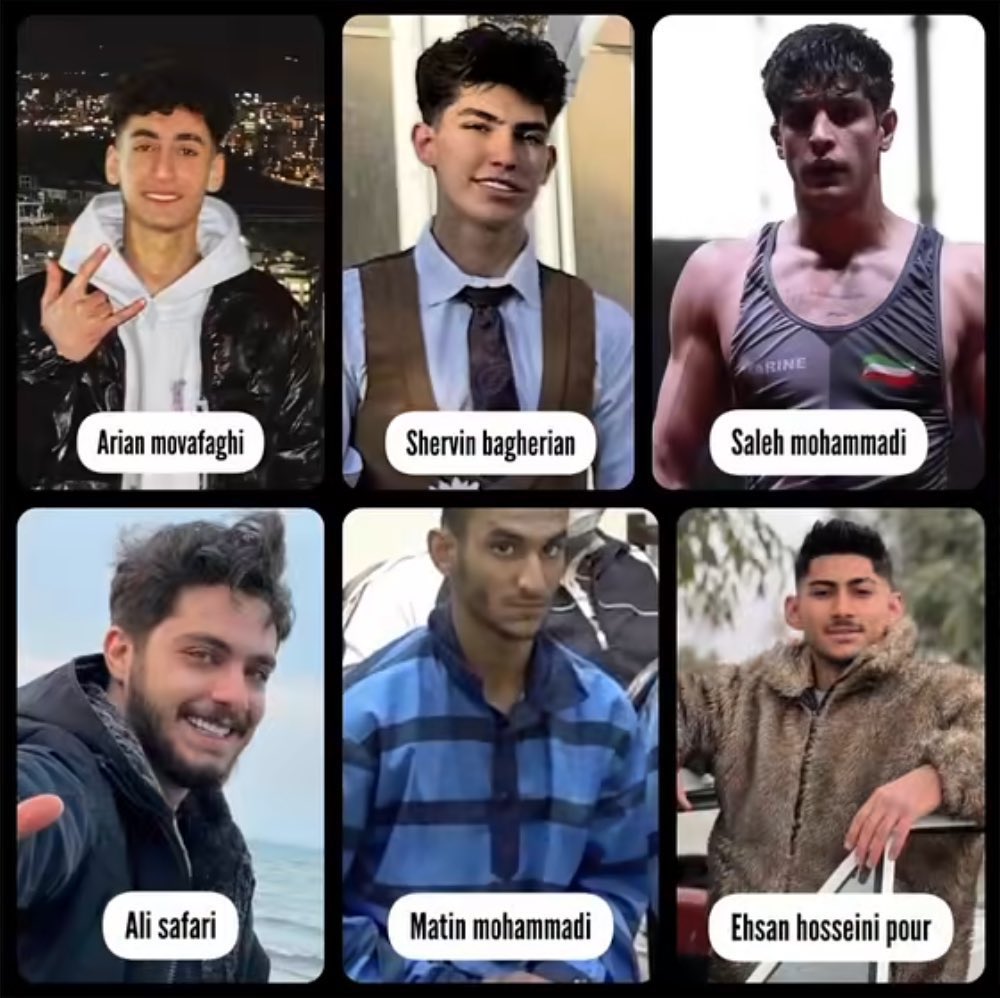 چرا دیگه اسمی از این بچه ها نمیبینم؟#ArianMovafaghi 
#ShervinBagherian 
#SalehMohammadi 
#AliSafari 
#ErfanAmiri 
#EhsanHosseinipour