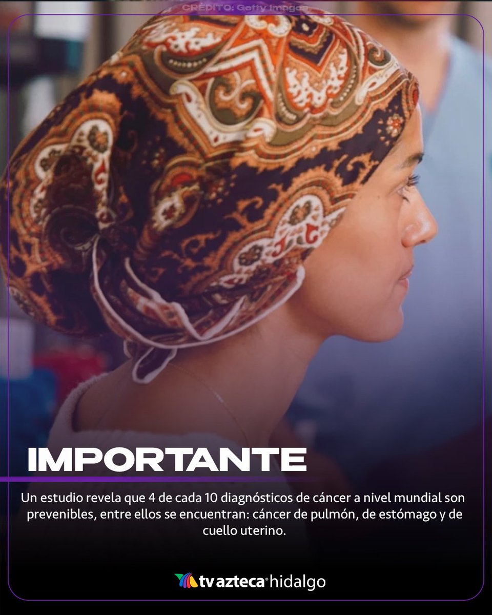 #Importante | 🌍🎗️En 2022, se registraron 22 millones de casos de cáncer a nivel mundial, de los cuales 7.1 se pueden prevenir. Por lo tanto, la Organización Mundial de la Salud recomienda:
* Dejar de fumar.
* Reducir o eliminar el alcohol.
* Vacunarse contra VPH y hepatitis B.
*