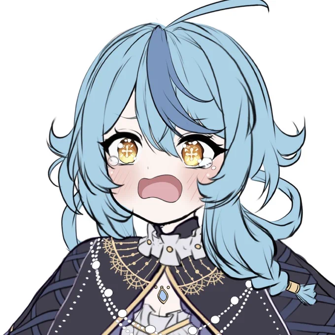 推しかわい〜〜〜と絵たのし〜〜〜の感情は密接な関係にあるのだとようやく最近気付きましたwip