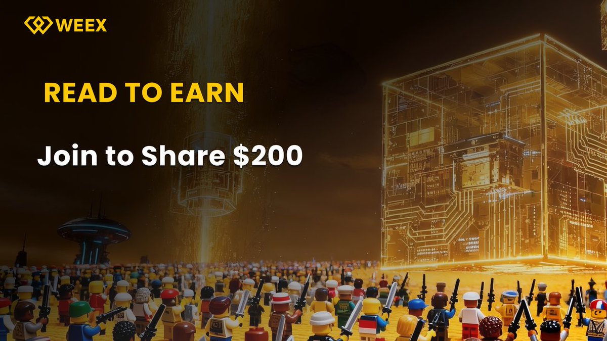 🚀 Read to Earn Campaign Returns!

WEEX continues pushing the boundaries of AI trading with its Global AI Hackathon and next-gen AI innovations.

📖 Read &amp; like WEEX AI trading articles and share a 200 USDT reward pool!
✅ How to join
 1️⃣ Read &amp; like the articles, upload the