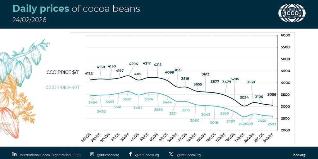 International Cocoa Organization (ICCO) tweet media