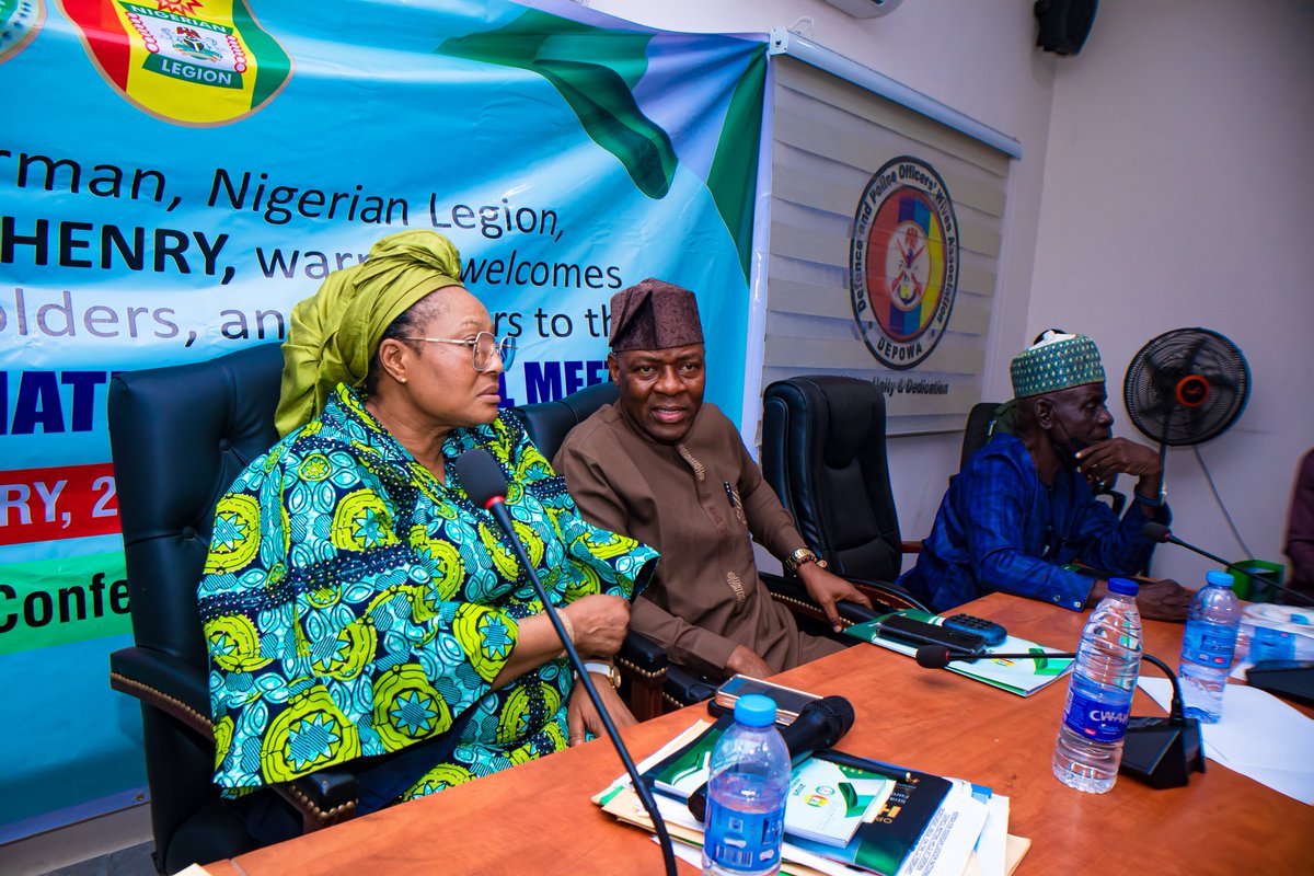 Highlights from the Just concluded Nigerian Legion National Council Meeting was the election of the MIWA National Executive. Mrs Marie Emmanuel Oloye emerged as the National President of MIWA.

#MIWAElection #NationalCouncilMeeting #LeadershipMatters #StrategicPartnerships
