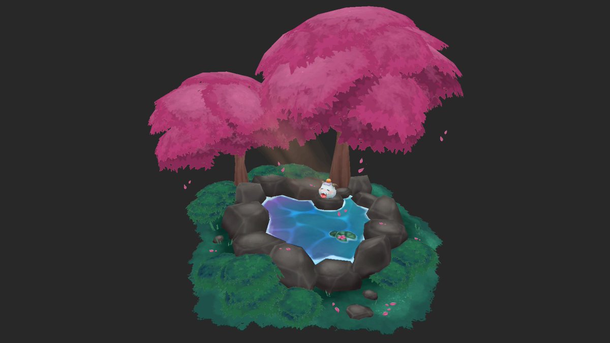 3dleaf's tweet image. hi! sharing my latest portfolio piece — a cozy stylized diorama inspired by League of Legends 🌷

This project focuses on hand-painted textures &amp;amp; color harmony &amp;lt;3

#b3d #handpainted #leagueoflegends