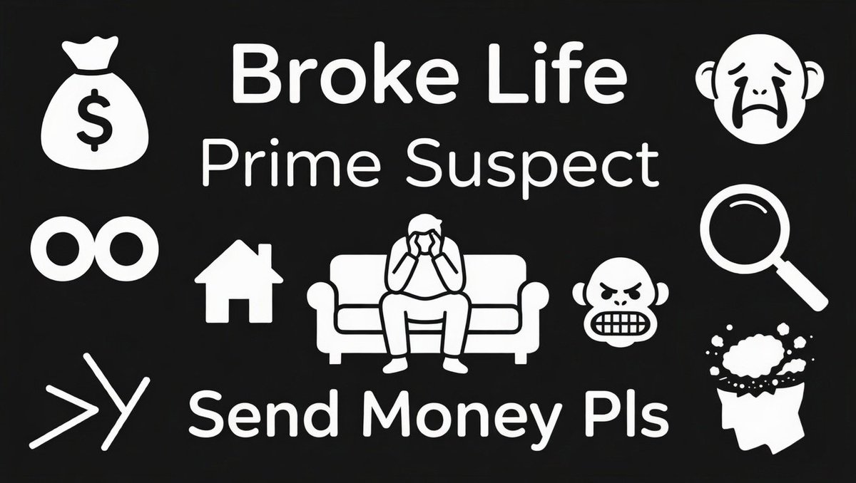 When you're BROKE🙈

Everything that goes wrong at home

You're automatically the prime suspect   
Something Missing?

It must be👉 you

Even when you're not home

👉You will still be mentioned

If this hasn't happened to you yet,
you're not broke enough 

#BrokeLife #fun #meme