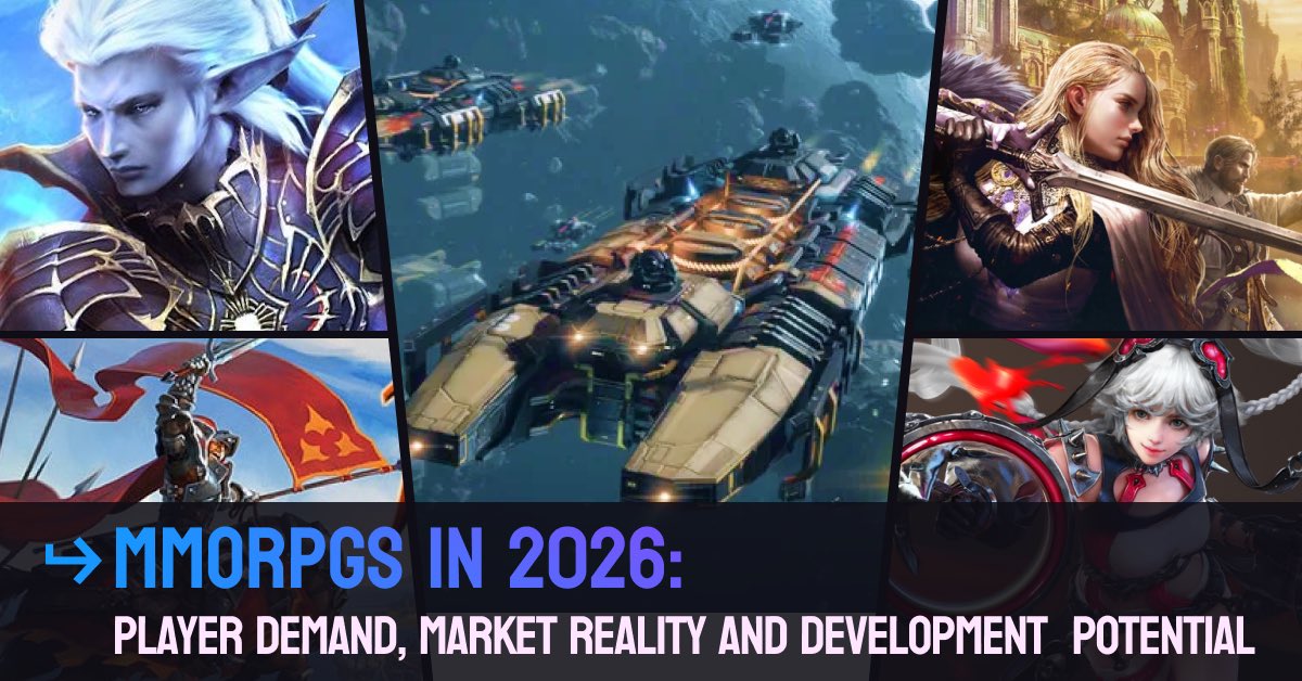 galaxy4games_'s tweet photo. MMORPGs’ player demand, market reality &amp; development potential in our latest article on Galaxy4Games blog.

Read here 👇
https://t.co/QtqpJlUE8n

#MMORPG #GameDev #GamingIndustry #galaxy4games https://t.co/rLH4WzPTox