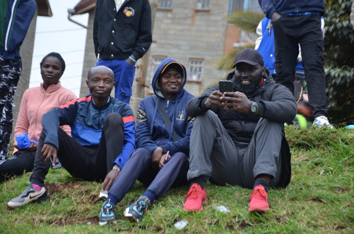 🗓️SUNDAY 
🏟️AHITI
FKF Nairobi West Sg and Treasurer together with Fkf Westlands Sub Branch Sg Enjoying Branch Leagues