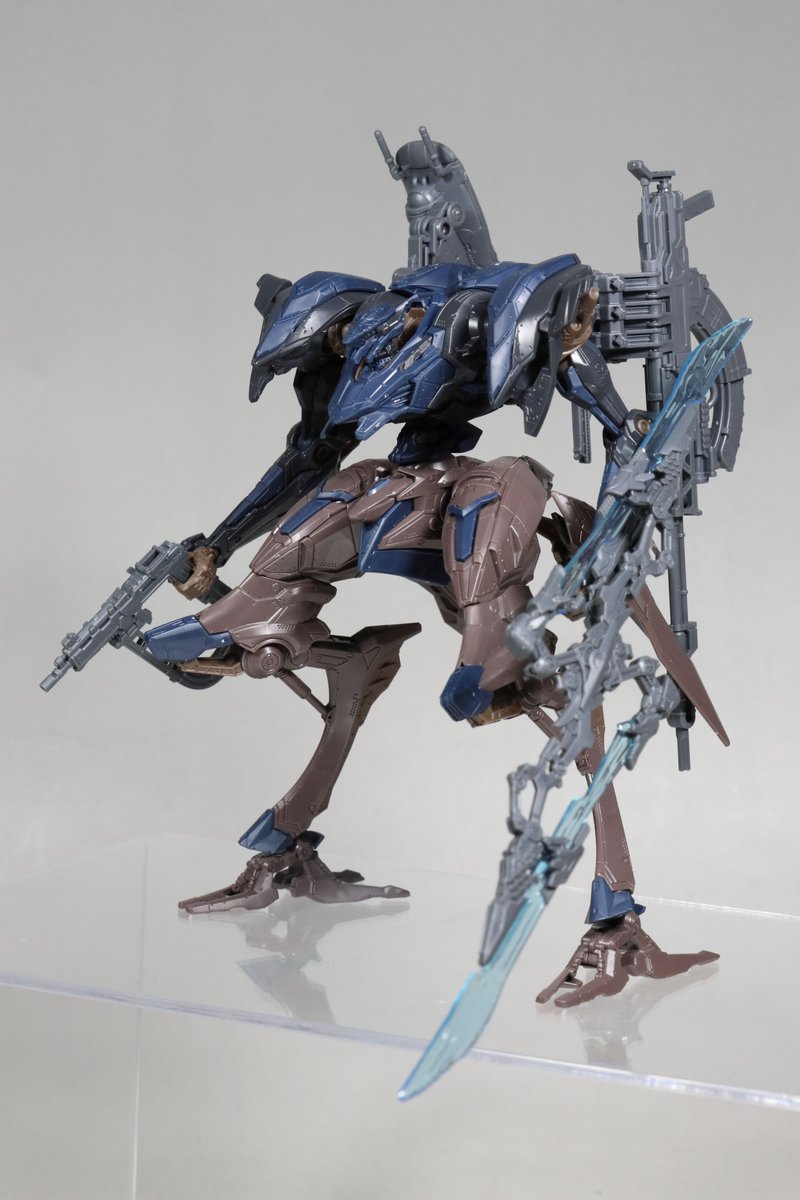 30MM ARMORED CORE VI ”スティールヘイズ” 組み立てた。組み立て安さを