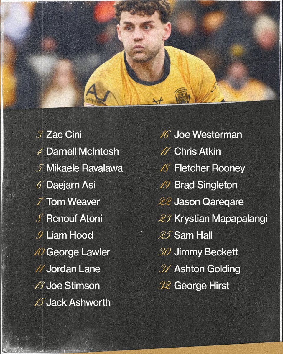 Castleford Tigers tweet media