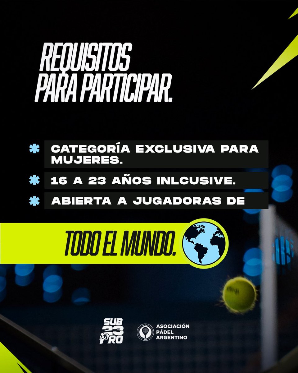 Asociación Pádel Argentino (APA) tweet media