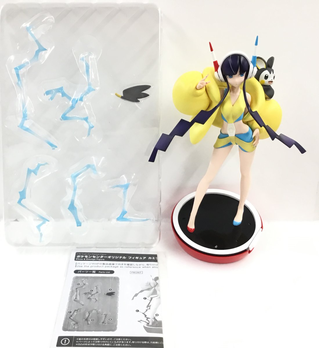 ポケットモンスター フィギュアのご紹介です!! 1/8スケール ｢#カミツレ