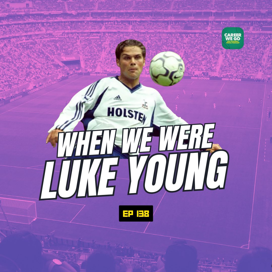CareerWeGoPod's tweet photo. 🚨New pod hosted by @EamoV1 out now!

🤔🍼Who are the youngest scorers of each Prem team?
🦢➡️Where did Michu go to next?
🇪🇬⚽️Who else did Amr Zaki play for?
🥅🤩How well does @bobbyfaghihi know Andy Johnson? (Spoiler: very well)

🎙️📺Listen or watch now!

https://t.co/ttgPp4tpYi https://t.co/5Q7bGwtVej