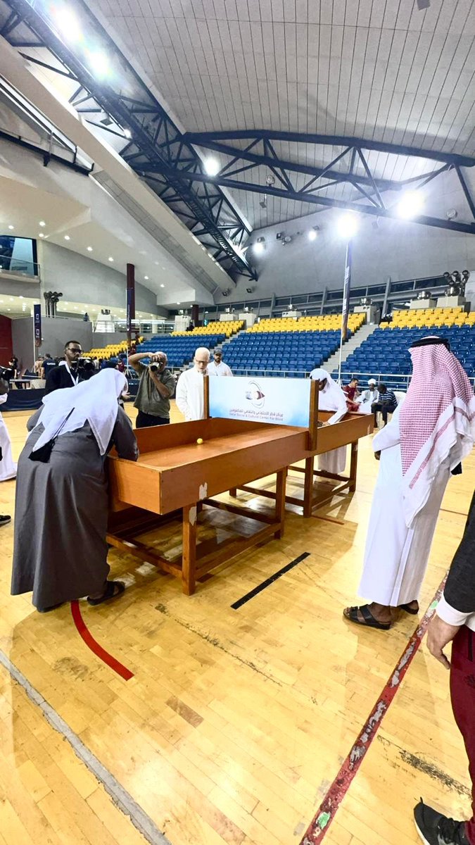 Qatar Blind Center tweet media