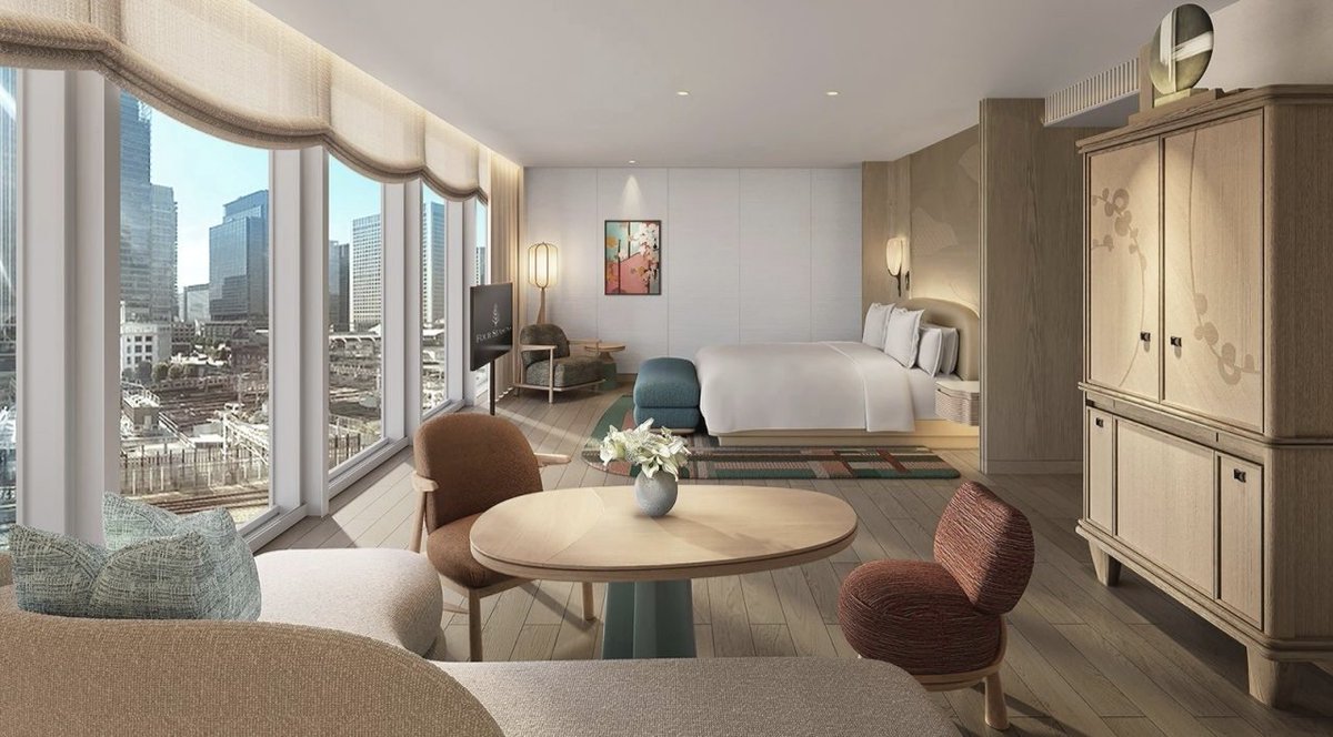 cppluxury's tweet image. Four Seasons Hotel Tokyo at Marunouchi is now accepting reservations for arrivals from April 29, 2026

The hotel has been undergoing renovations with a complete redesign by Andre Fú

#FourSeasons #Tokyo #Marunouchi #AndreFu #luxuryhotels #luxuryhospitality  @FourSeasons