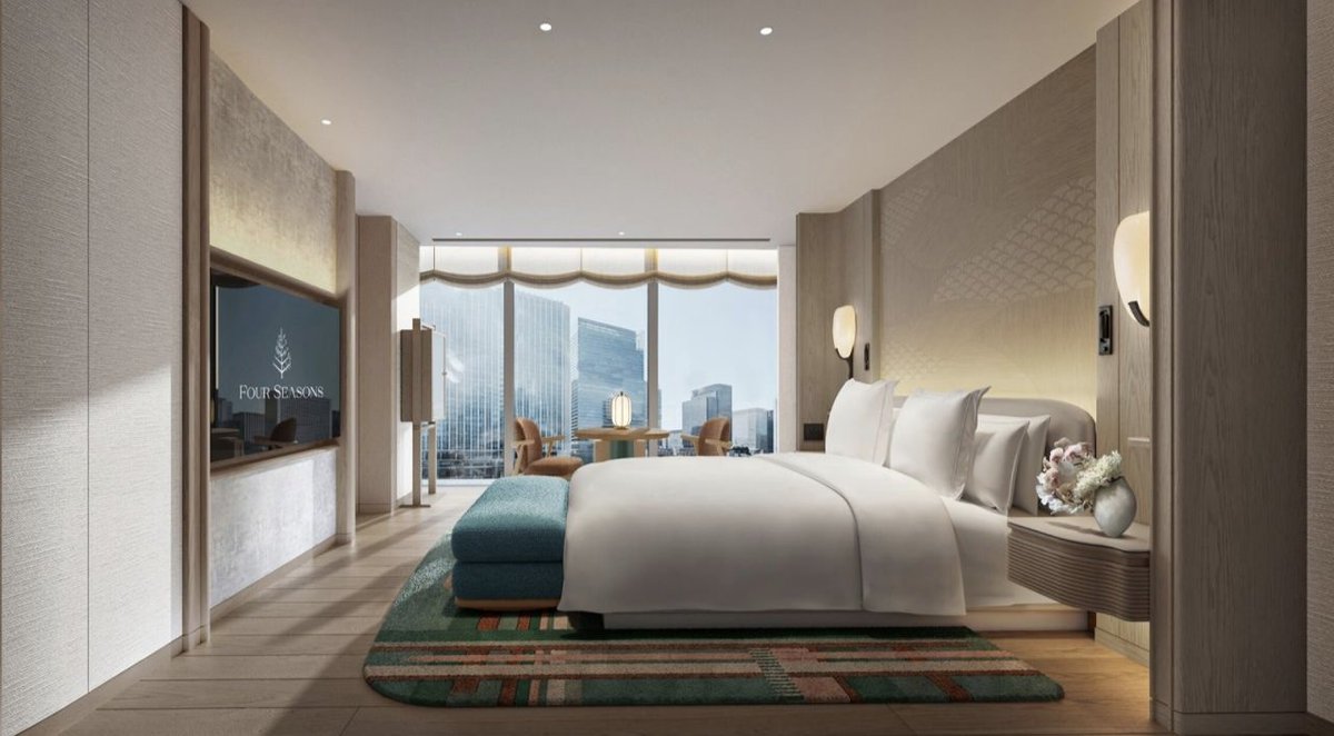 cppluxury's tweet image. Four Seasons Hotel Tokyo at Marunouchi is now accepting reservations for arrivals from April 29, 2026

The hotel has been undergoing renovations with a complete redesign by Andre Fú

#FourSeasons #Tokyo #Marunouchi #AndreFu #luxuryhotels #luxuryhospitality  @FourSeasons