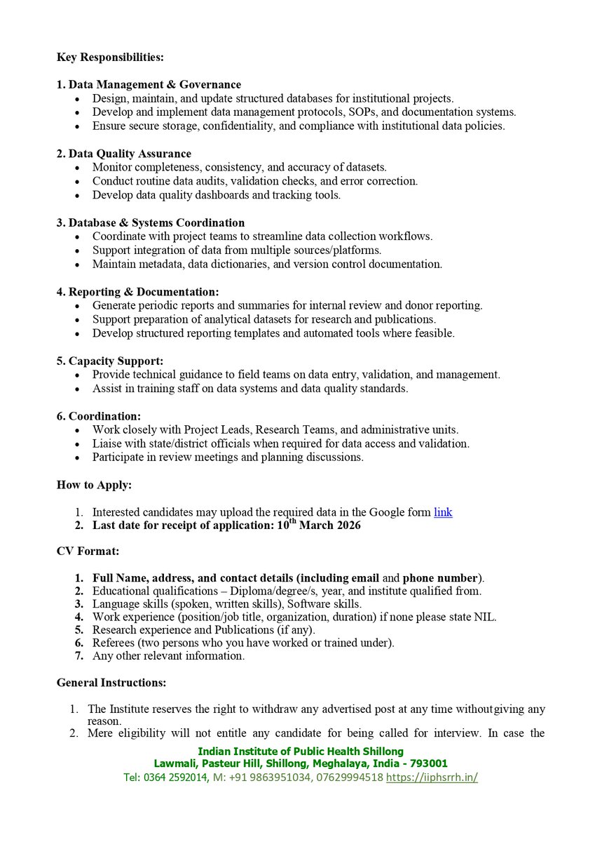 Indian Institute of Public Health Shillong tweet media