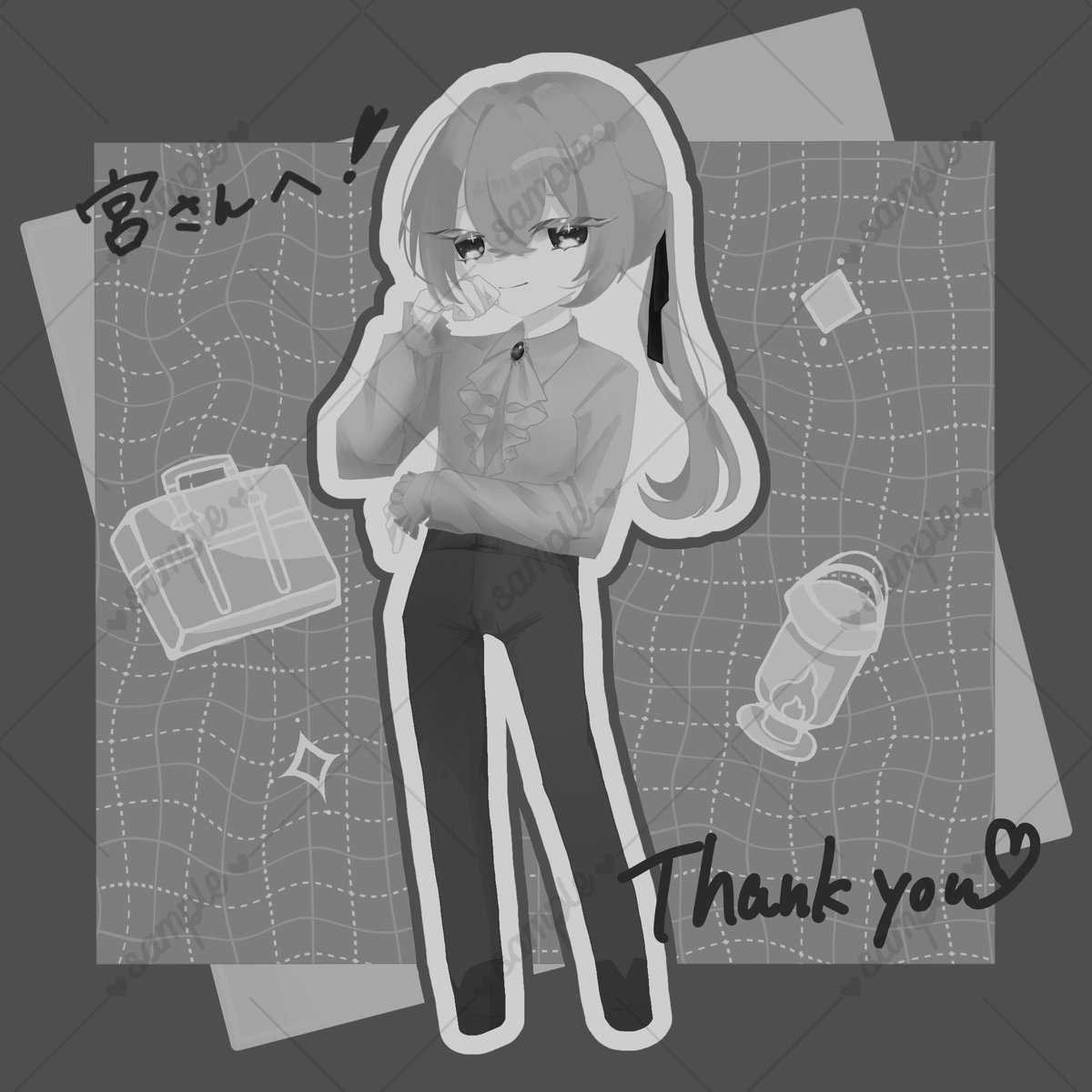 Sagami_games's tweet photo. こちらの企画で宮さん【#spir03game】のTACCAほいちさんを描かせていただきました🎶
美し過ぎるほいちさんで描いていて楽しかったです〜🥳
ありがとうございました!🥰 https://t.co/lOLlcdYoKl
