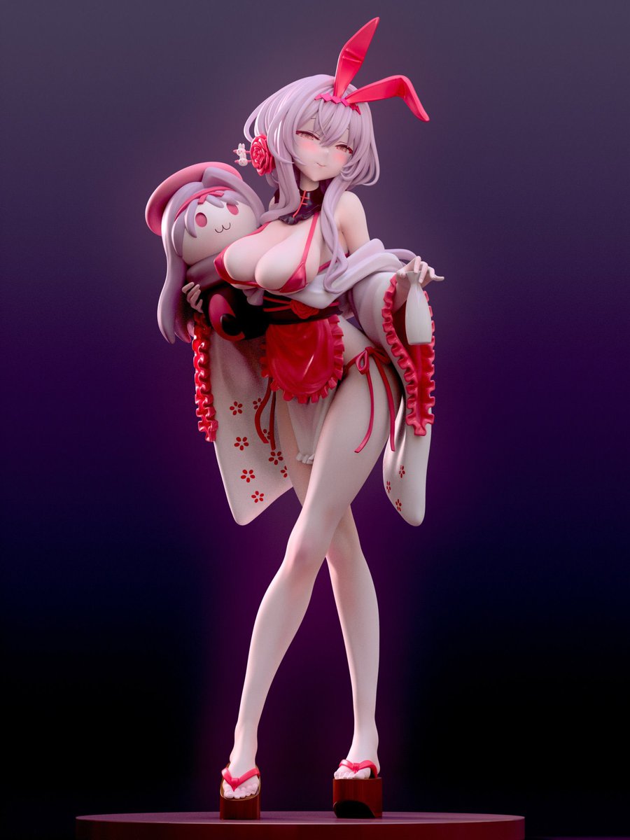 原型師ukiwa様(@ukiwazaiku)とのコラボ、
勝利の女神・NIKKEの紅蓮(和装バニー)のガレージキットの予約が始まりました!

大好きな紅蓮で立体化のコラボできて感激です…!
宜しくお願いします!

🛒 ご予約
ukiwa様のBOOTH https://t.co/ajT9UA7dyC 