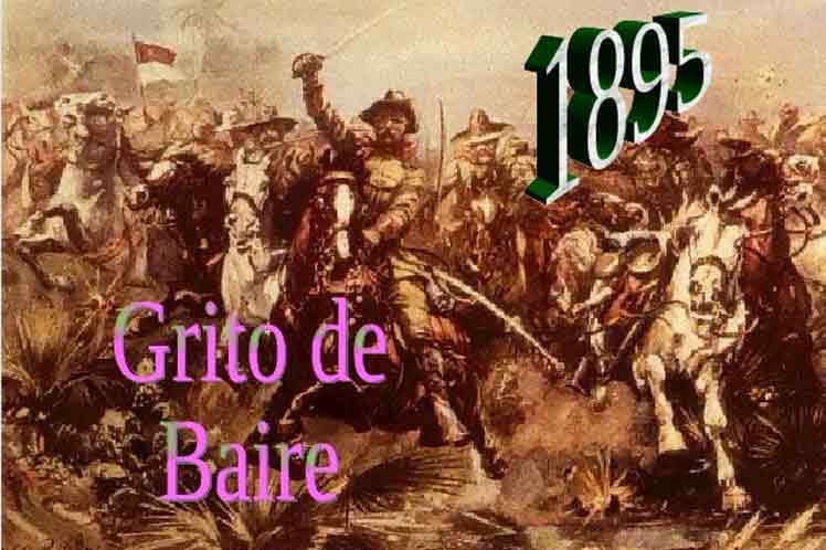 24-2-1895: Grito de Baire, conmemoración de carácter nacional por Ley No. 1240 del Gobierno revolucionario. Se inicia la Guerra Necesaria. <a href="/DiazCanelB/">Miguel Díaz-Canel Bermúdez</a> <a href="/PlutinArgelio/">Argelio Plutin</a>
<a href="/dme2frente/">DME - Segundo Frente</a> <a href="/dpestgo/">DGE Santiago de Cuba</a>
<a href="/CubaMined/">MINED</a> #SegundoFrente <a href="/PollAdrian54503/">Adriana Catalán Poll</a>