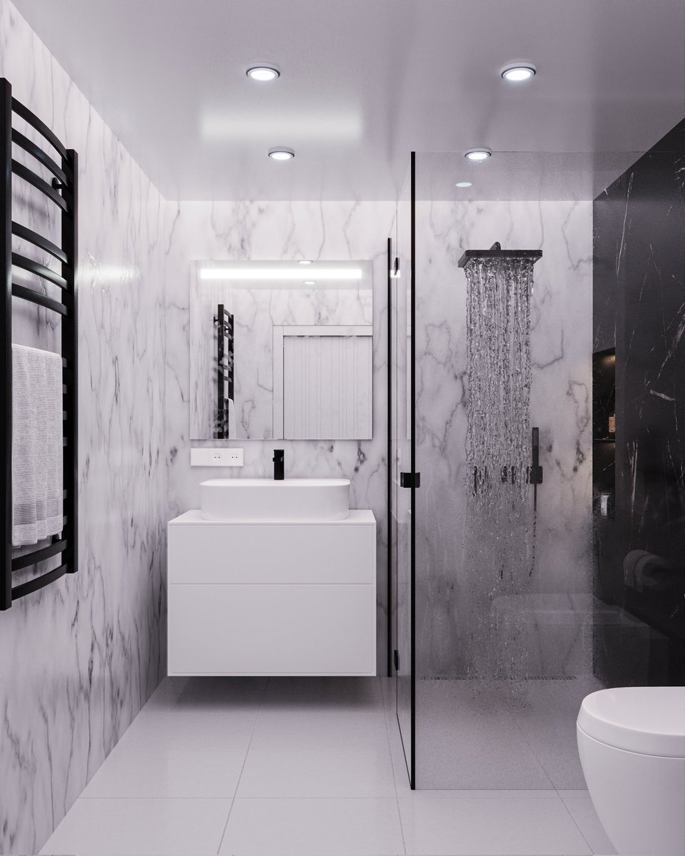 mhamidi73's tweet photo. Bathroom 
Software #3dsmax #corona #Photoshop 

#Interiordesign #modeling https://t.co/rdrsupfijw