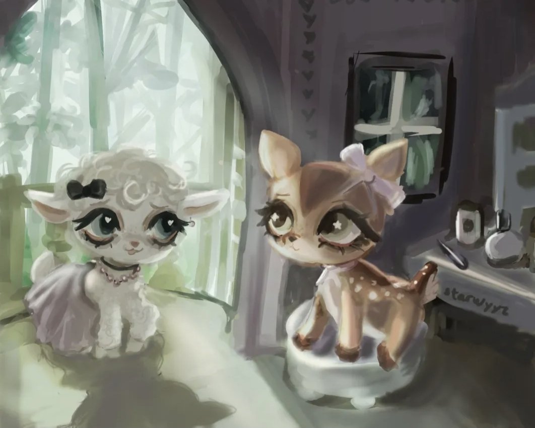 starwyyz's tweet image. DROP YOUR #LPS OC !!
I wanna sketch them