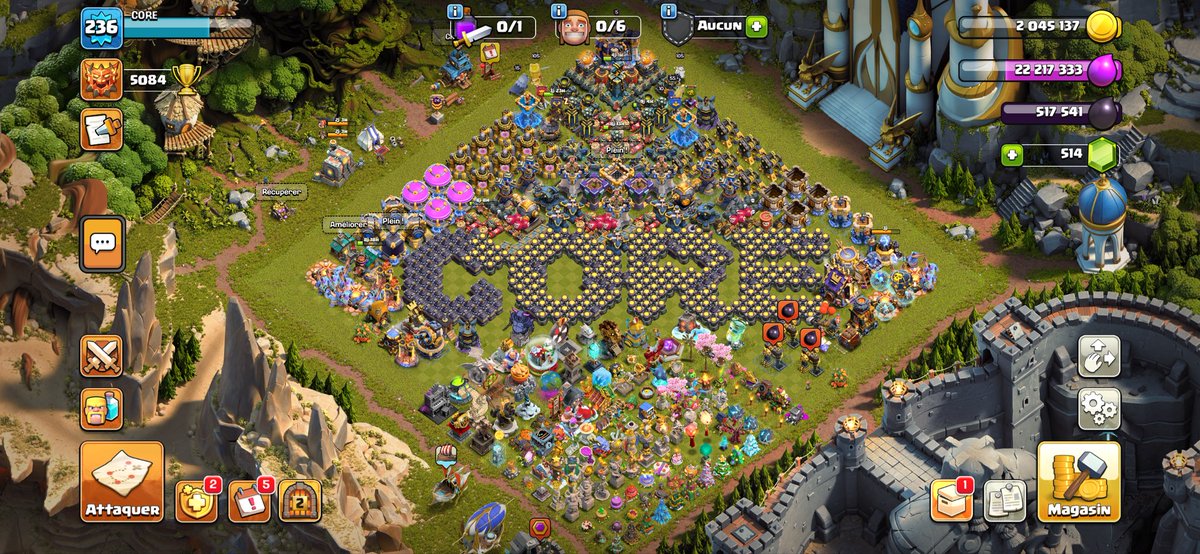 Valbis54's tweet photo. @ClashofClans @ClashofClansFce Vous réfléchissez à une solution pour les décorations ? Ça devient critique à exposer dans le village … 😂 https://t.co/jwBKi1fKuK